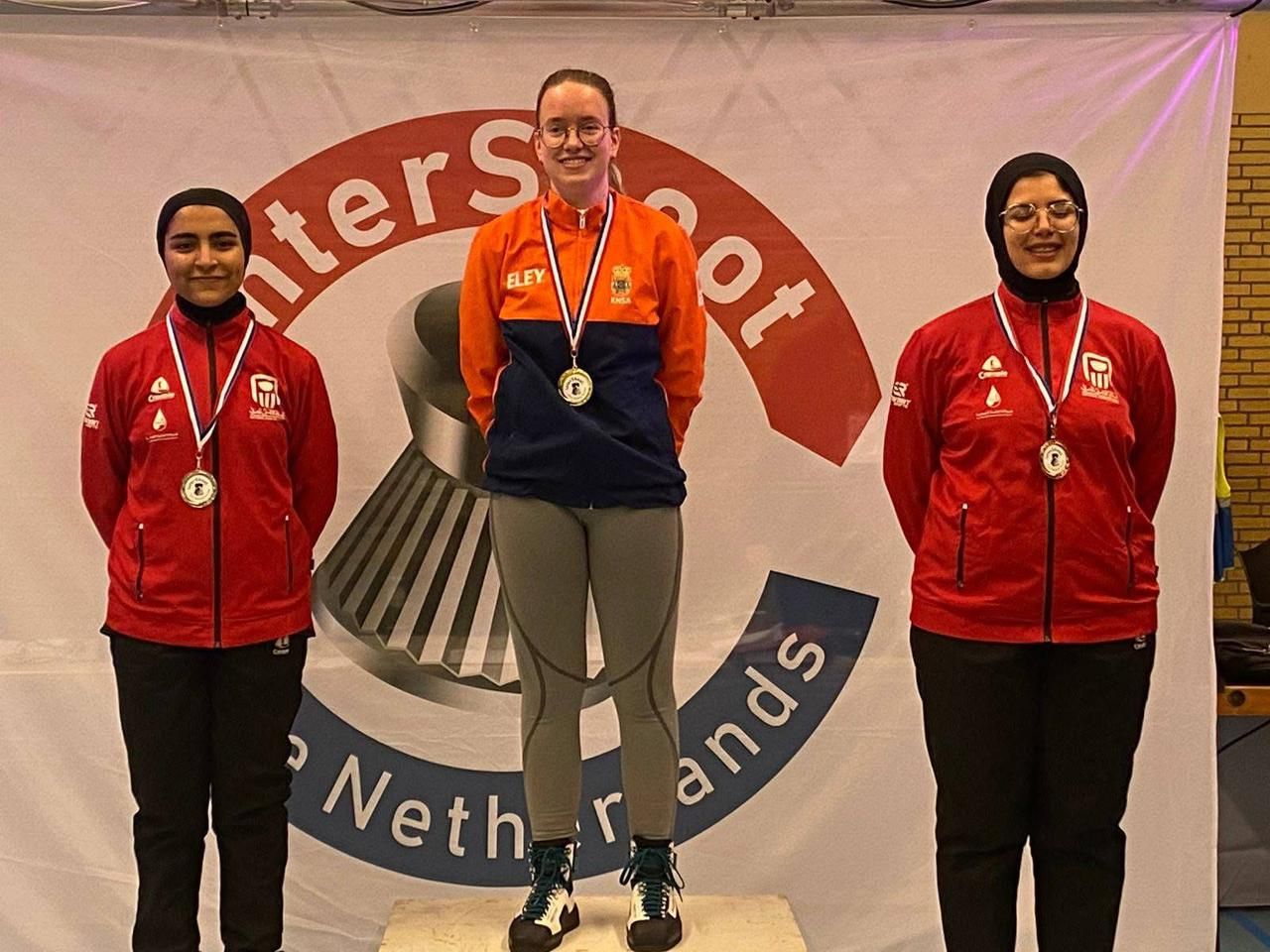 محمد حمدى يحصد ذهبية بطولة هولندا للرماية .. وميرفت أنور الفضية