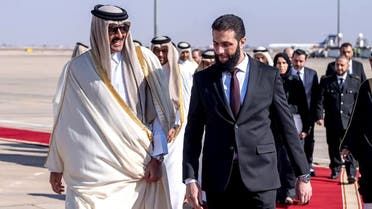 الخليج اليوم .. بأول زيارة لزعيم عربي.. أمير قطر في دمشق والشرع باستقباله