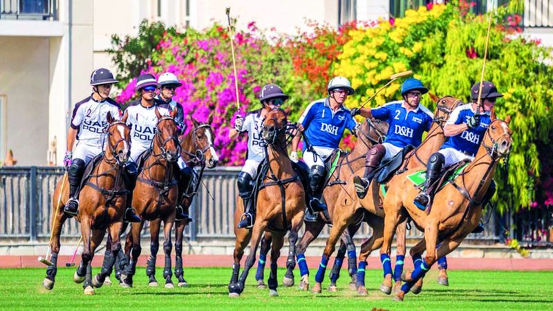 الامارات | «الإمارات» و«ذئاب دبي» إلى نهائي كأس دبي الفضية للبولو