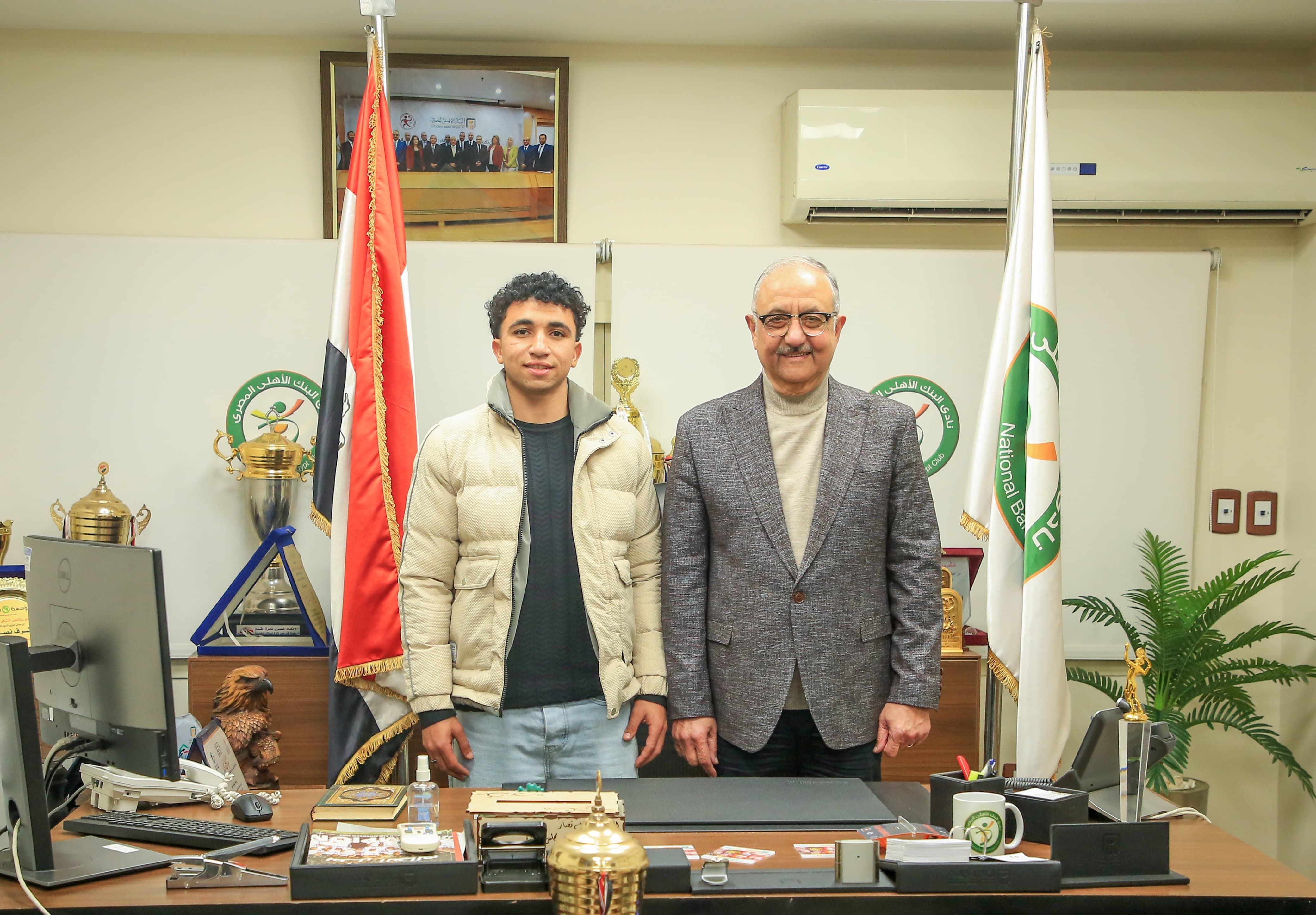 تأكيداً لليوم السابع.. البنك الأهلى يعلن ضم حسن ميسي