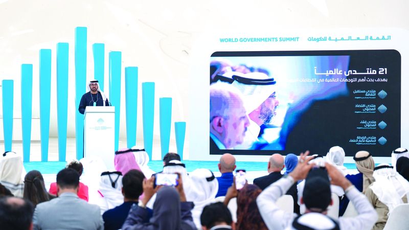 الامارات | 30 رئيس دولة وحكومة و140 وفداً عالمياً في «القمة العالمية للحكومات»