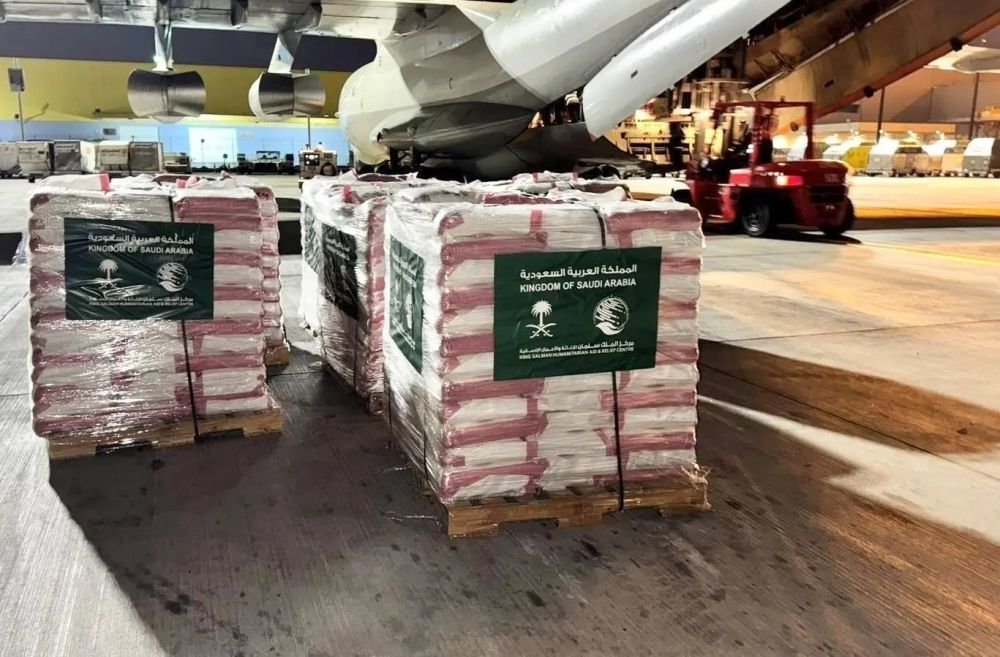 مغادرة الطائرة الإغاثية السعودية 16 لمساعدة الشعب السوري الشقيق