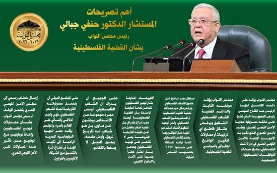 رئيس مجلس النواب: دعم كامل لجهود الرئيس السيسى فى حماية الأمن القومى المصرى