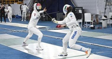 انطلاق اليوم الأول لكأس العالم للناشئين والناشئات لسيف المبارزة بالعاصمة الإدارية الجديدة