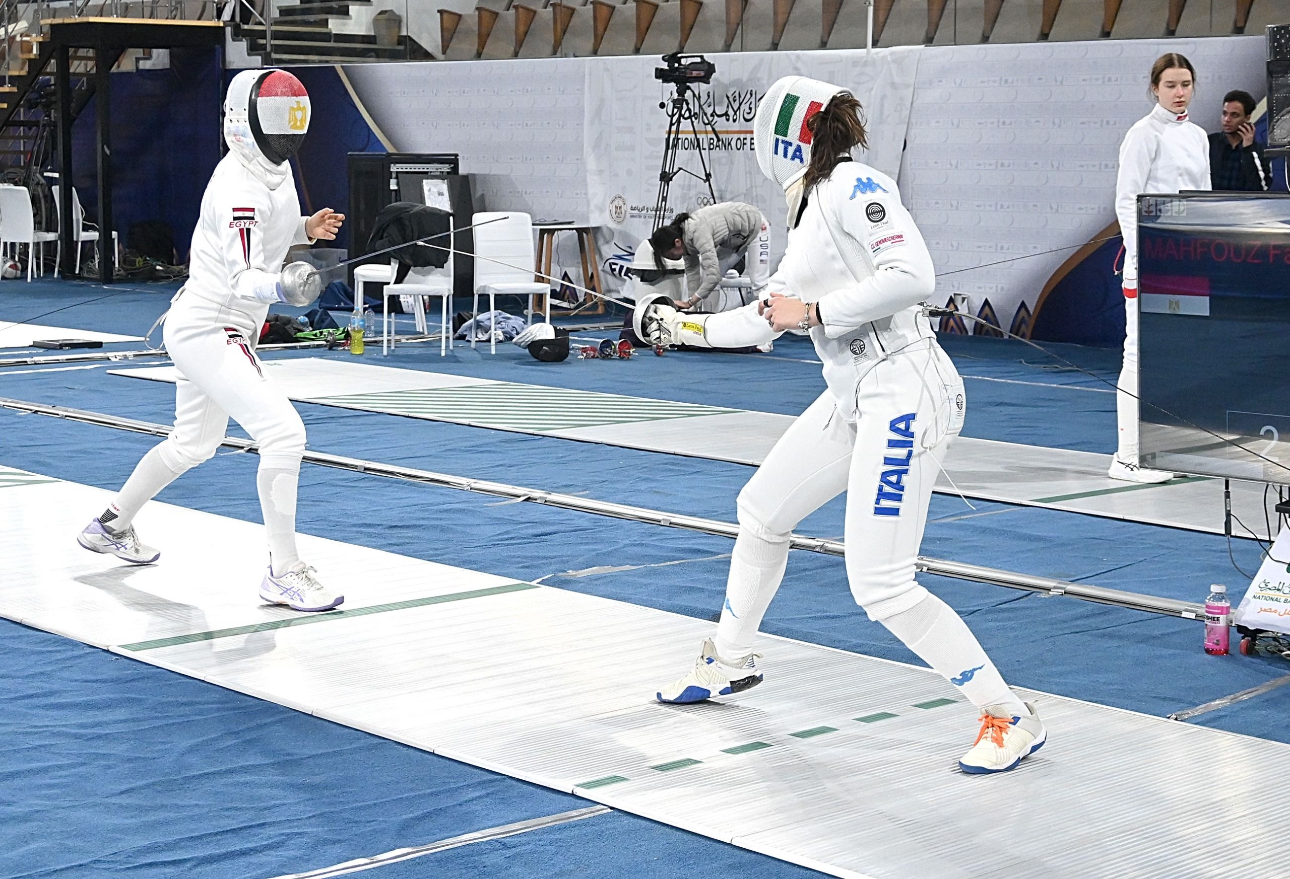 انطلاق اليوم الأول لكأس العالم للناشئين والناشئات لسيف المبارزة بالعاصمة الإدارية الجديدة