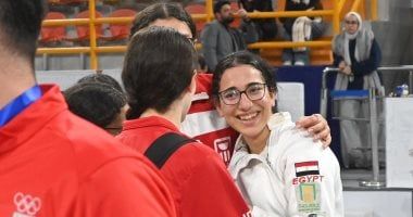 فرح محفوظ تتأهل لربع نهائي كأس العالم لسيف المبارزة للناشئات بالعاصمة الإدارية الجديدة