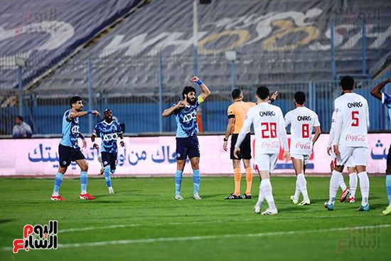 بيراميدز يهزم الزمالك بثلاثية نظيفة ويوسع الفارق على صدارة دورى Nile.. فيديو وصور
