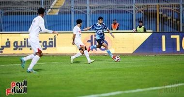 إبراهيم عادل يزيد أوجاع الزمالك ويسجل الهدف الثالث لبيراميدز (فيديو)