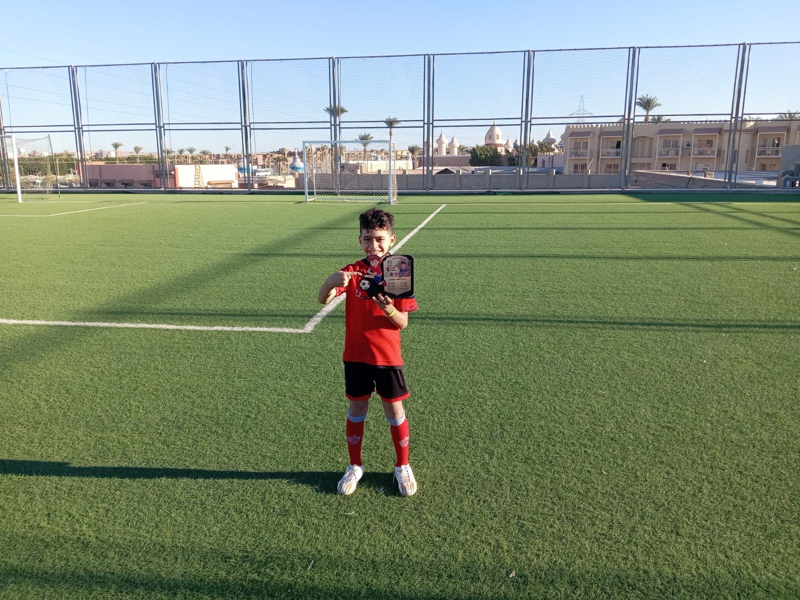 حمزة أبو حجر أفضل لاعب.. أكاديمية الأهلي بالجزيرة تشارك في بطولة الغردقة