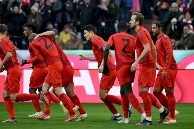 بطولة ألمانيا: فوز سادس تواليا لبايرن يبعده في الصدارة بفارق 9 نقاط