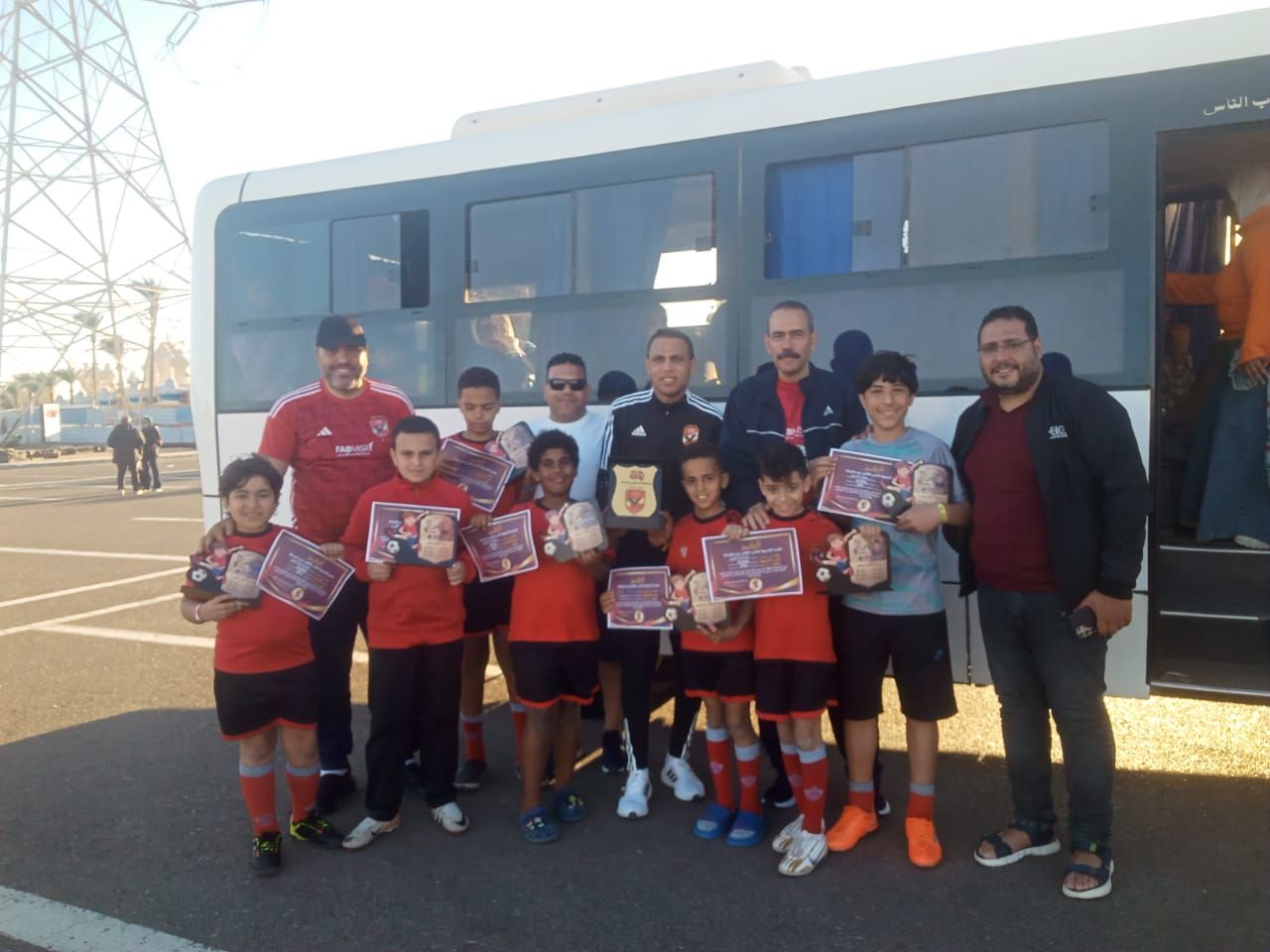 حمزة أبو حجر أفضل لاعب.. أكاديمية الأهلي بالجزيرة تشارك في بطولة الغردقة