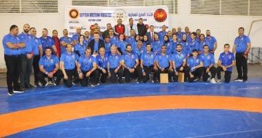 نتائج منافسات اليوم الأول من بطولة الجمهورية للمصارعة