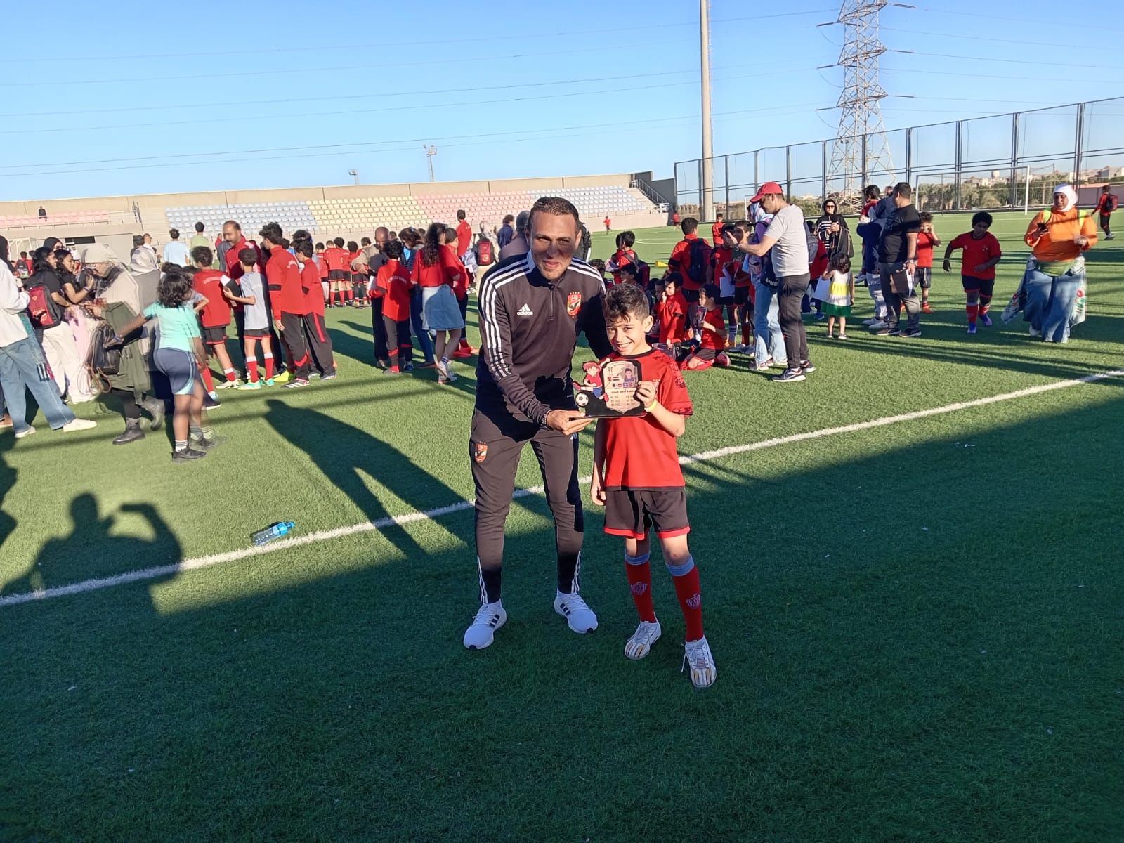 حمزة أبو حجر أفضل لاعب.. أكاديمية الأهلي بالجزيرة تشارك في بطولة الغردقة