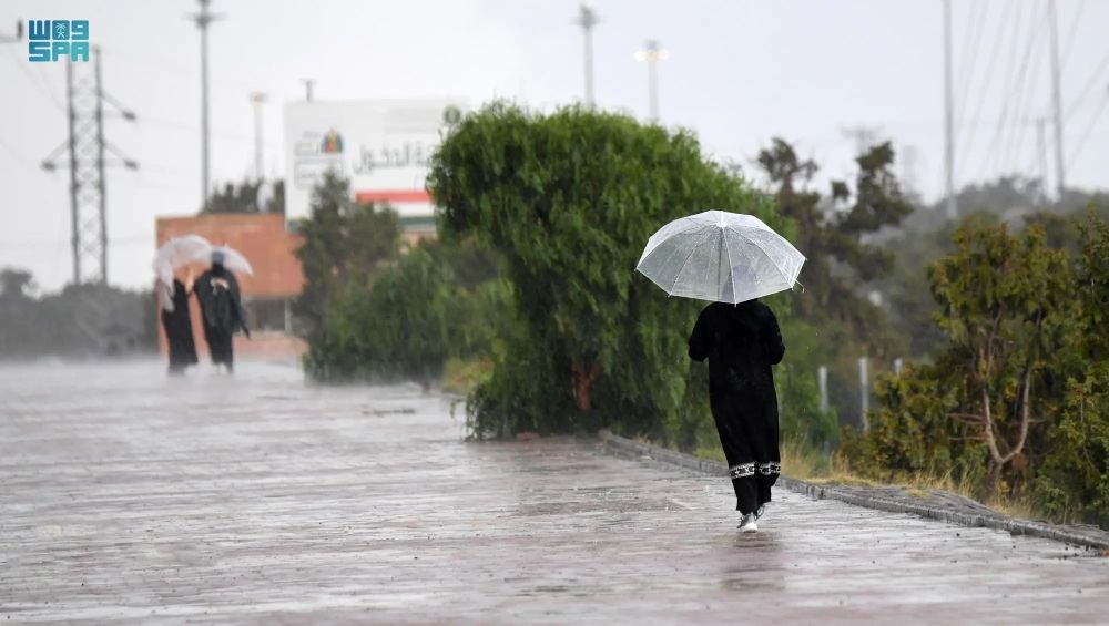 حالة الطقس في المملكة.. أمطار غزيرة على منطقة جازان