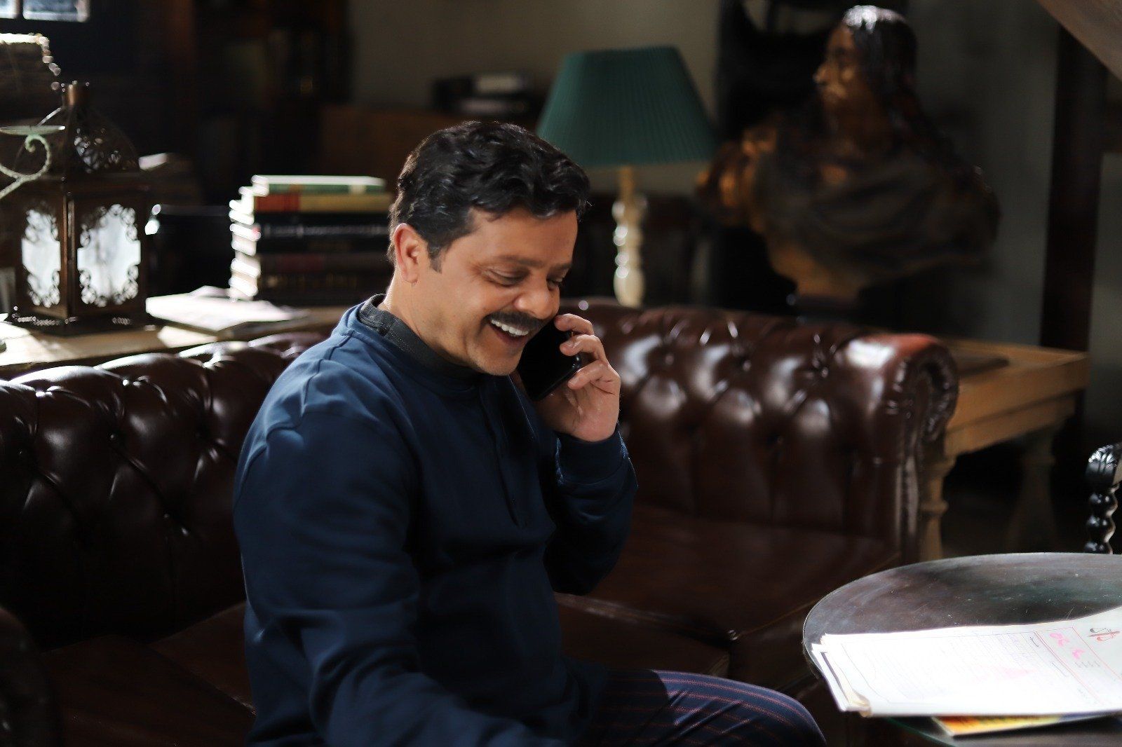 صور جديدة من مسلسل شهادة معاملة أطفال بطولة محمد هنيدى