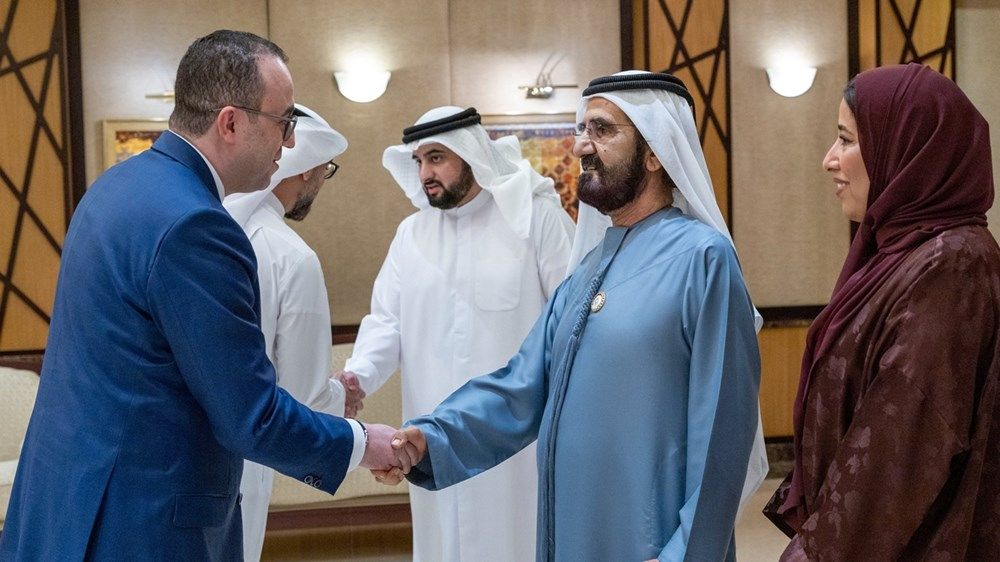 محمد بن راشد يلتقي أعضاء مجلس إدارة جائزة الإعلام العربي