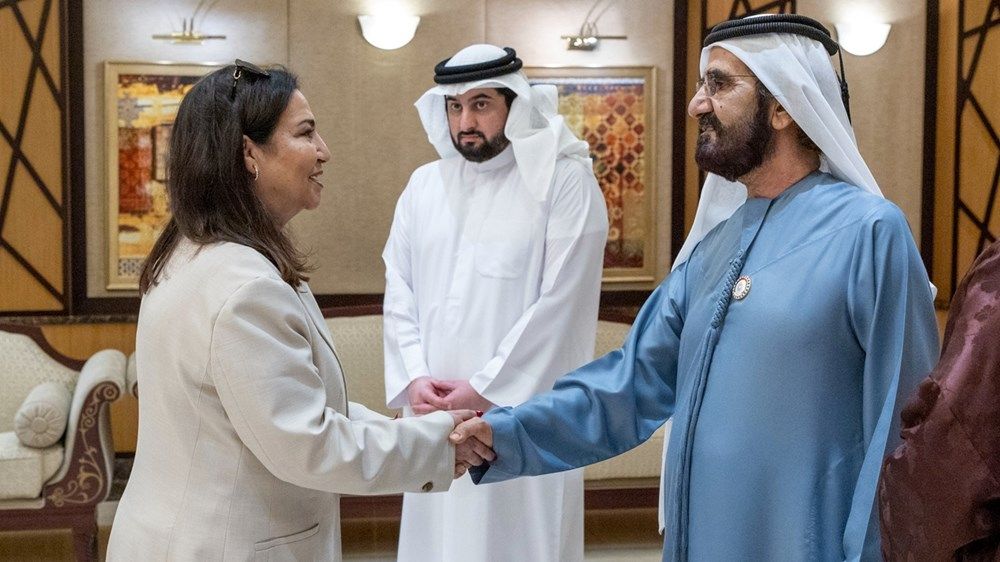 محمد بن راشد يلتقي أعضاء مجلس إدارة جائزة الإعلام العربي