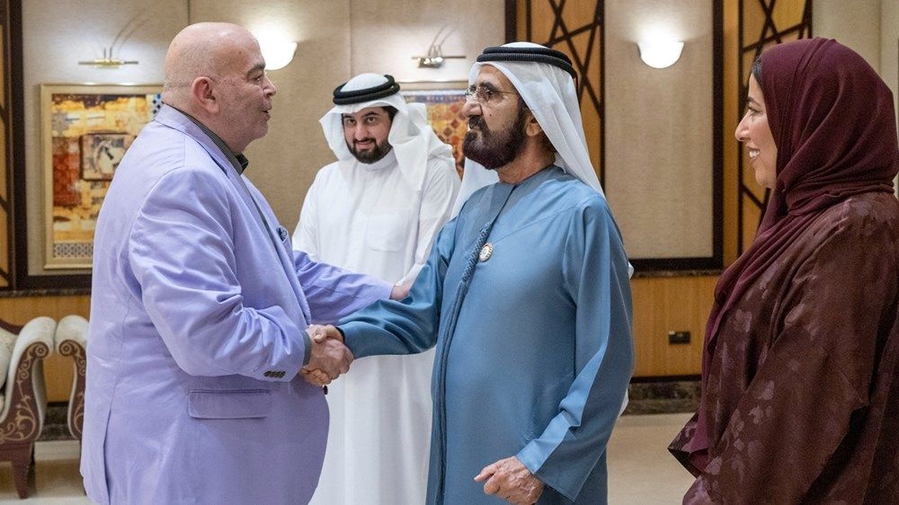 محمد بن راشد يلتقي أعضاء مجلس إدارة جائزة الإعلام العربي