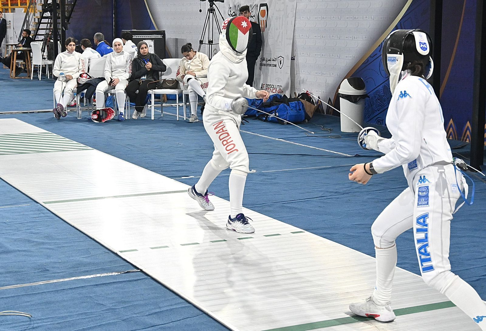 انطلاق اليوم الختامي لكأس العالم لسيف المبارزة للناشئين والناشئات بالعاصمة الإدارية