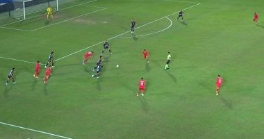 جراديشار يحرز هدف تقدم الأهلي أمام مودرن سبورت فى الدقيقة 13