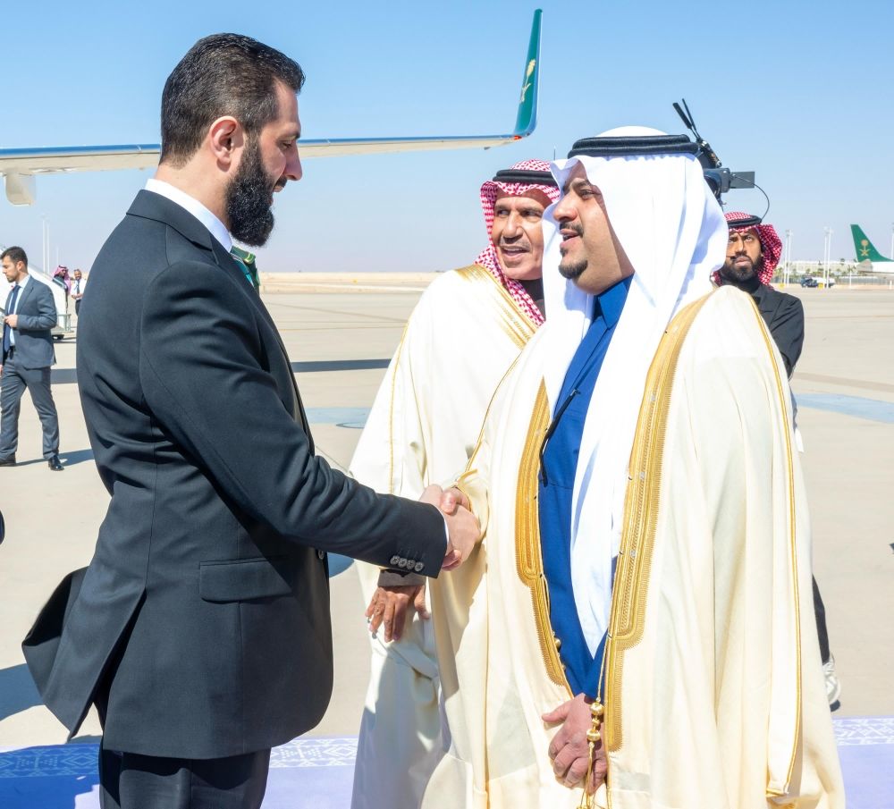 أحمد الشرع في المملكة.. زيارة تعكس دور السعودية المحوري