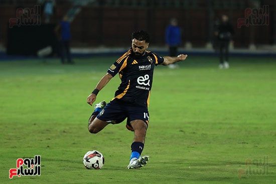 الأهلي يتقدم على مودرن سبورت بثلاثية جراديشار وعاشور فى الشوط الأول
