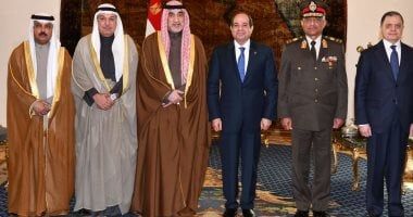الرئيس السيسى يستقبل النائب الأول لرئيس مجلس الوزراء الكويتى