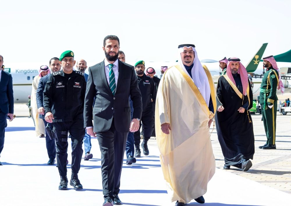 أحمد الشرع في المملكة.. زيارة تعكس دور السعودية المحوري
