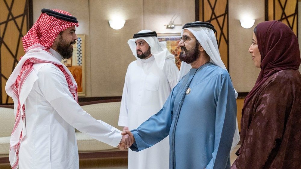 محمد بن راشد يلتقي أعضاء مجلس إدارة جائزة الإعلام العربي