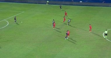 الأهلي يتقدم على مودرن سبورت بلدغة جراديشار فى أول ربع ساعة