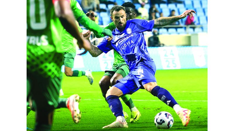 الامارات | هاريس: انتقلت إلى «العميد» في أقل من 48 ساعة