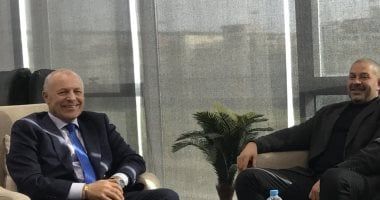 أبو ريدة يستقبل أحمد دياب للتنسيق مع الرابطة وفرض الانضباط فى الملاعب