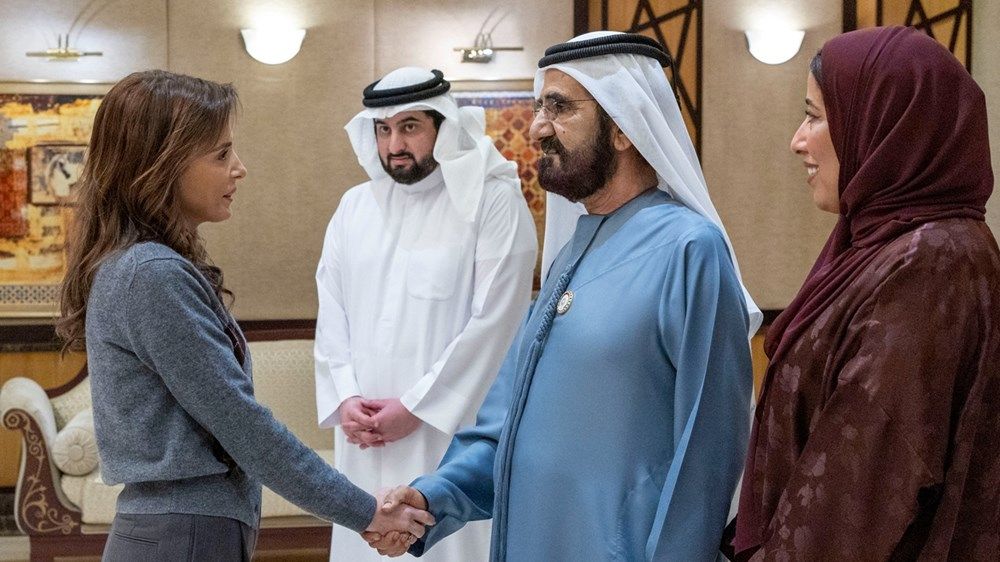 محمد بن راشد يلتقي أعضاء مجلس إدارة جائزة الإعلام العربي