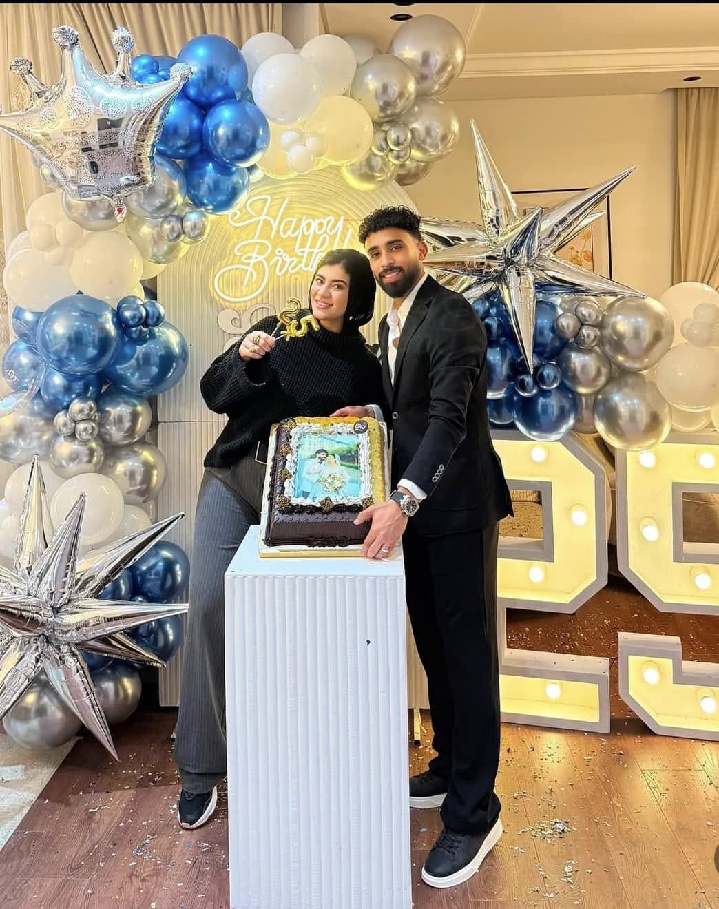 مروان عطية يهنئ زوجته بعيد ميلادها: "كل سنة وأنتى معايا.. بحبك"