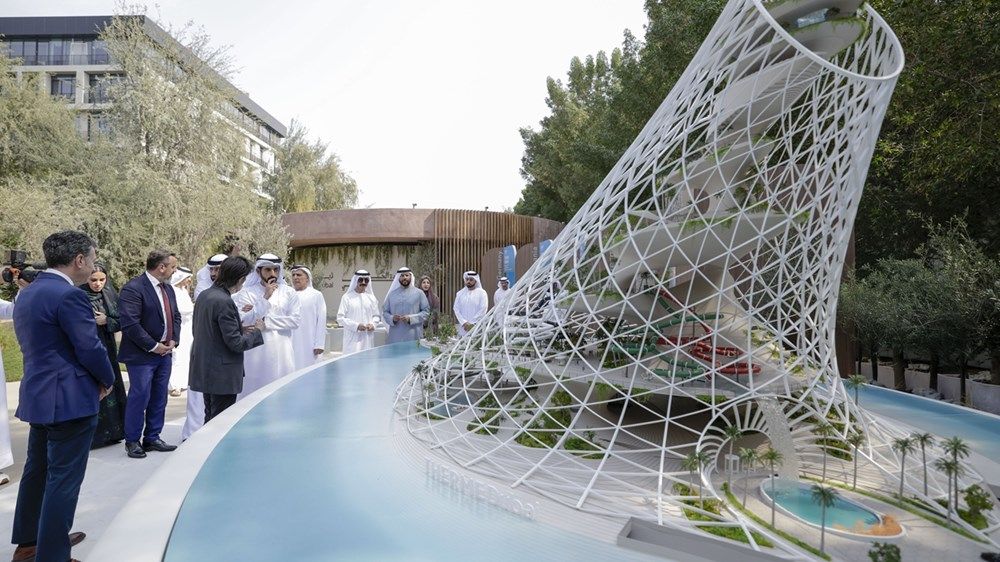 حمدان بن محمد يعتمد مشروع" ثيرم دبي" أطول منتجع وحديقة تفاعلية في العالم