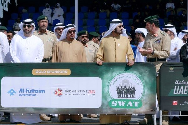 محمد بن راشد يشهد جانباً من فعاليات تحدي الإمارات للفرق التكتيكية "سوات 2025"