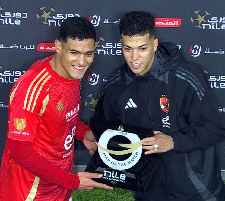 إمام عاشور يحصد لقب رجل مباراة الأهلي وبتروجت