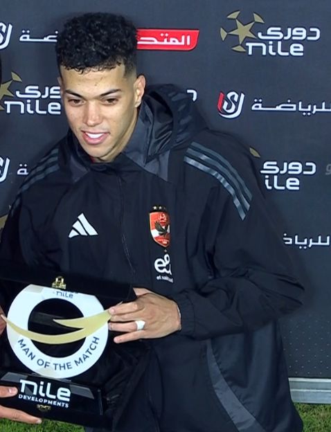 إمام عاشور يحصد لقب رجل مباراة الأهلي وبتروجت