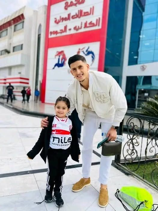 أول ظهور للمغربى صلاح الدين مصدق فى نادى الزمالك