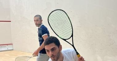 علي أبو العينين يتأهل لنصف نهائي بطولة موتور سيتي لرجال الاسكواش