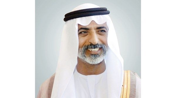 نهيان بن مبارك يحضر حفل السفارة الإيرانية بمناسبة اليوم الوطني