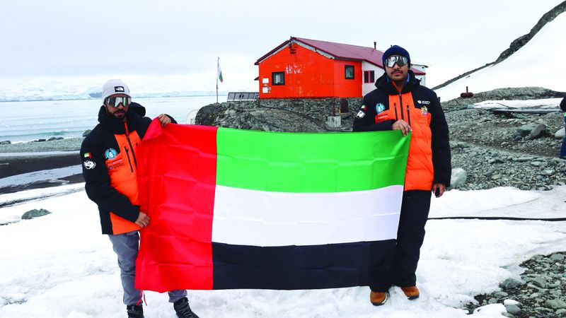 الامارات | نجاح أول بعثة علمية مشتركة للإمارات إلى القطب الجنوبي