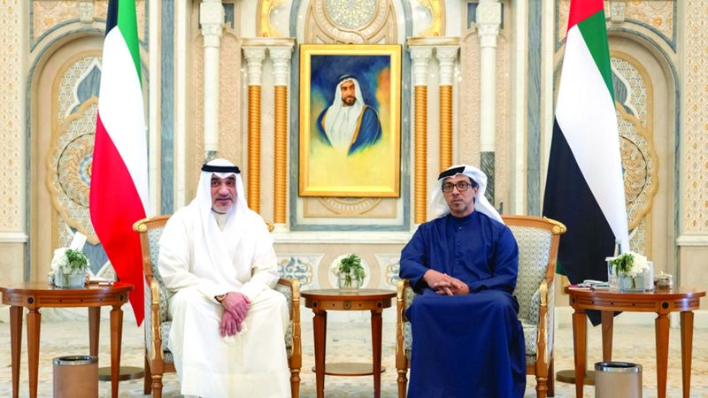 الامارات | منصور بن زايد يستقبل النائب الأول لرئيس مجلس الوزراء الكويتي