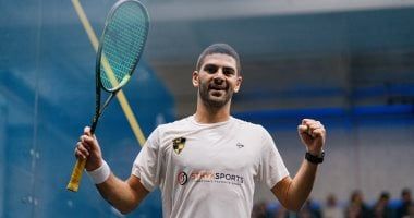 علي أبو العينين يواجه محمد الشربيني بربع نهائي موتور سيتي لرجال الاسكواش