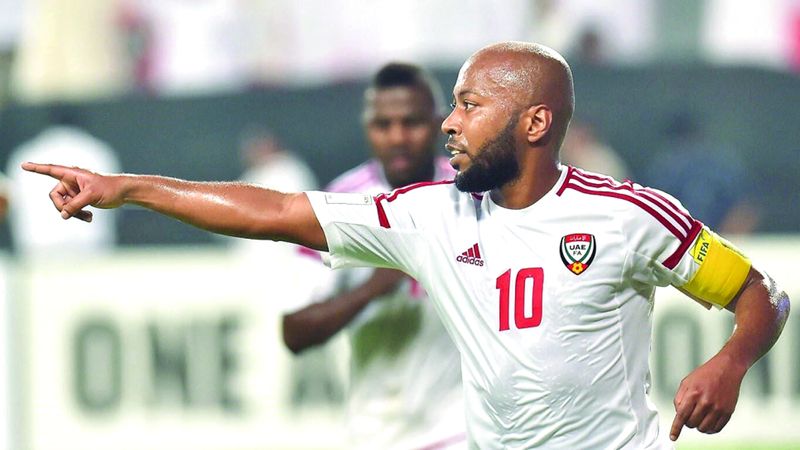 الامارات | 19 لاعباً يمثلون منتخب الإمارات في بطولة «أساطير الخليج»