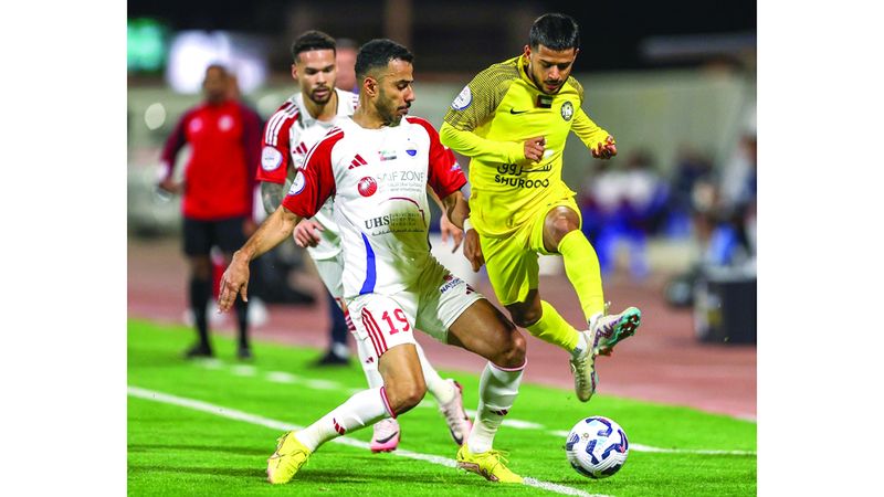 الامارات | 10 دقائق تبتسم لكلباء وتُبكي الشارقة وتُسعد شباب الأهلي