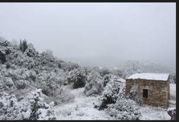 "أسيل" تضرب لبنان.. عاصفة قوية تتسبب فى تراكم الثلوج وقطع الطرق.. فيديو وصور