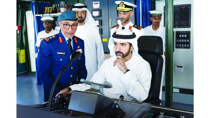 الامارات | حمدان بن محمد يدشّن زورق كورفيت الإمارات «P111» لتعزيز القدرات الدفاعية الإماراتية