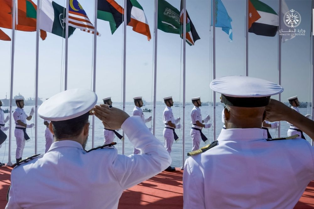 القوات البحرية الملكية السعودية تشارك في تمرين "أمان" بباكستان