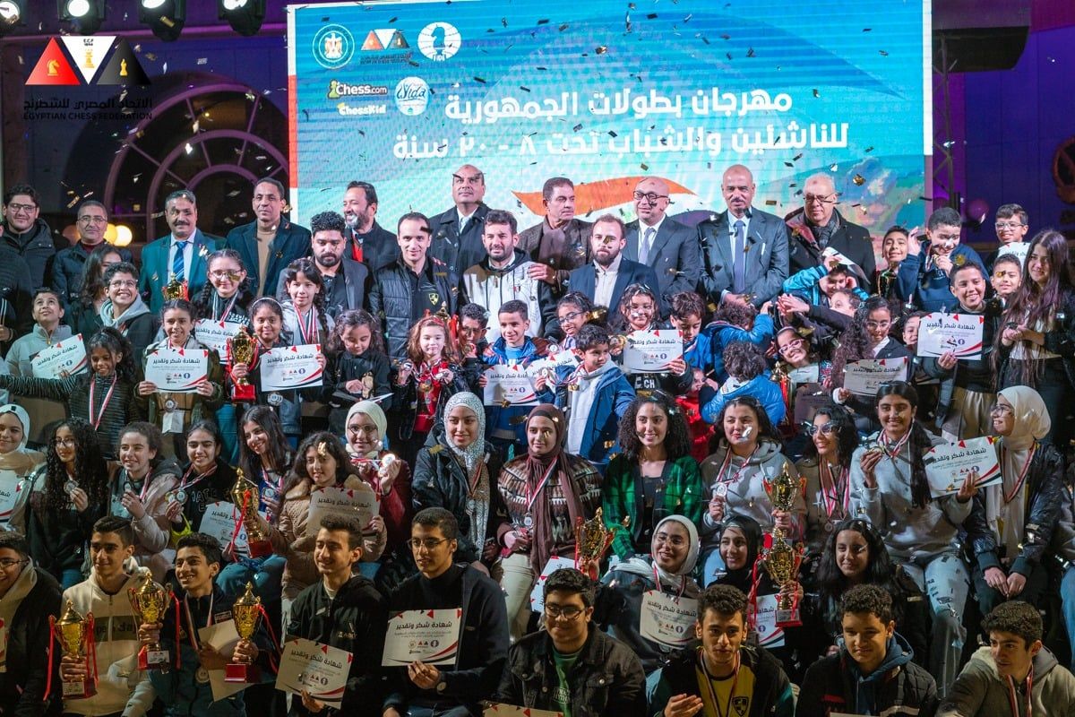اتحاد الشطرنج يشيد بمنافسات بطولة الجمهورية للشباب والإقبال الكثيف